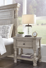 Load image into Gallery viewer, Harrastone King Panel Bed with Mirrored Dresser, Chest and 2 Nightstands
