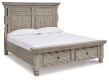 Load image into Gallery viewer, Harrastone California King Panel Bed with Dresser
